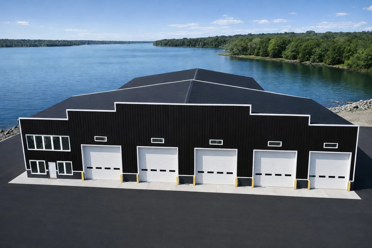 Representative distribution center building capability concept